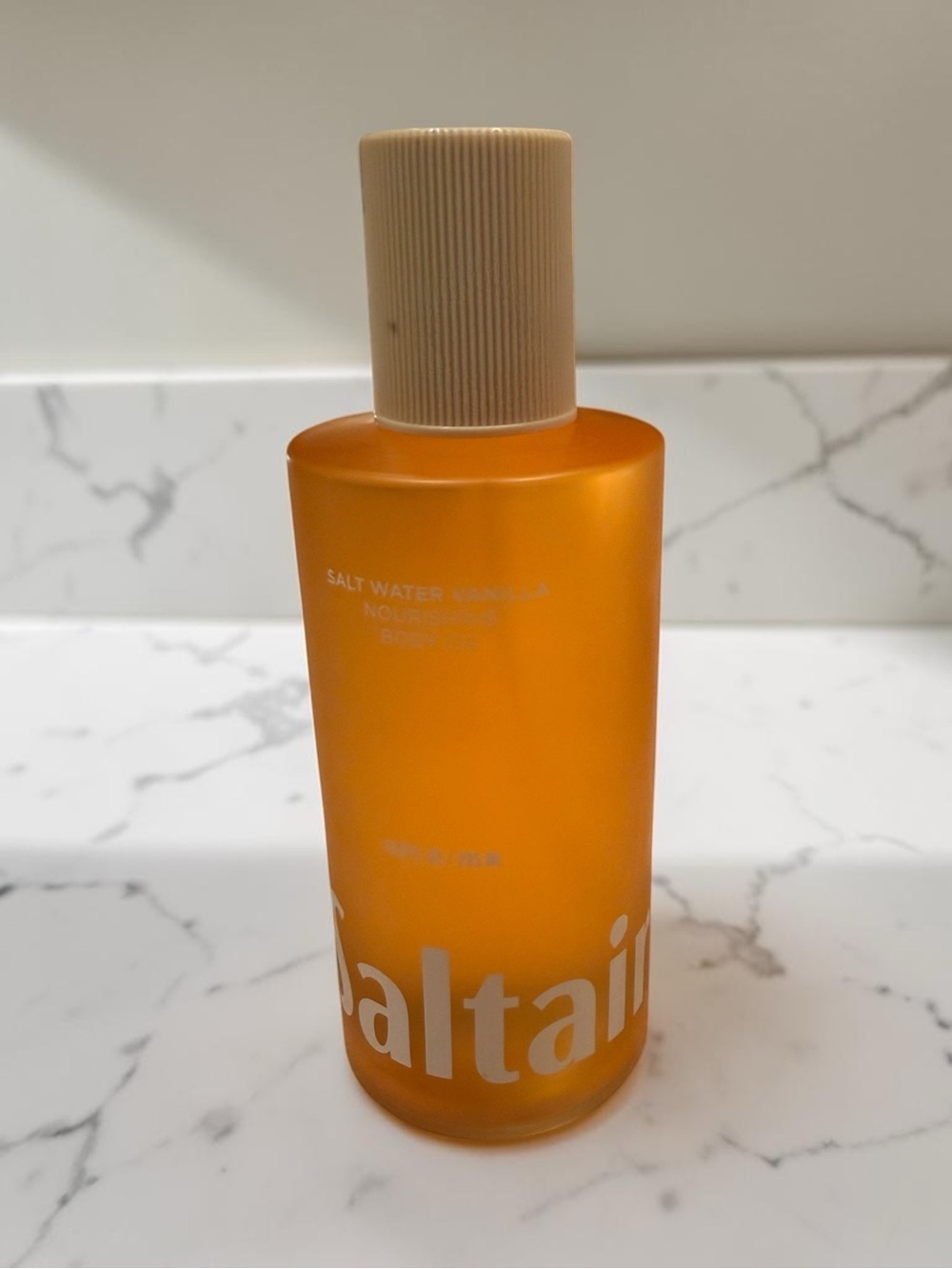 Saltair Salt Water Vanilla Body Oi- Orange Bottle